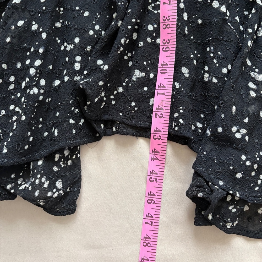 Advance Apparels Black Embroidered Boho Midi Dress Free Size - Picture 7 of 10